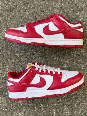 Nike Dunk Low USC Southern California Men’s Athletic Shoes Size 9.5 DD1391-602